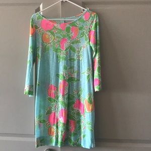 Lilly Pulitzer 3/4th sleeve cotton dress